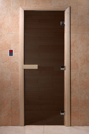 Дверь DoorWood бронза матовая (хвоя) 1700х700