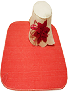 Набор банный женский "Алефтина" (шапка, коврик) (нв025)