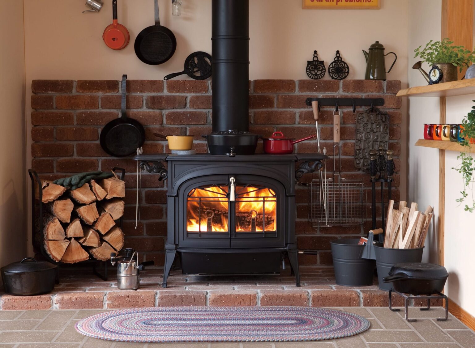 Как правильно топить печь-камин?