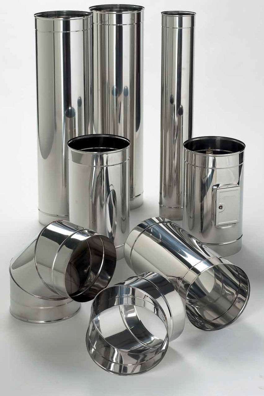 Дымоходы одностенные