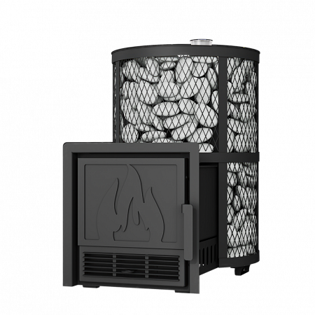 Дровяная печь банная ЖарGO Таганай 22, ВТК