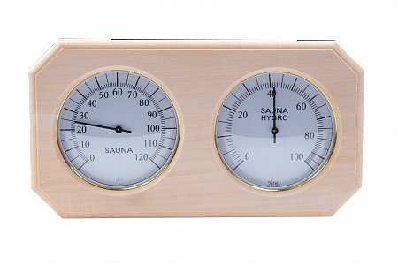 Термометр-гигрометр для сауны TH-22L (липа)