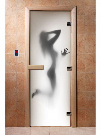 Дверь для бани DoorWood с фотопечатью А070 1900х700