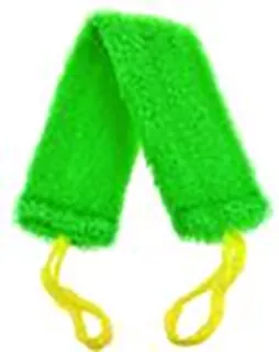 Мочалка банная женская м002 зеленая