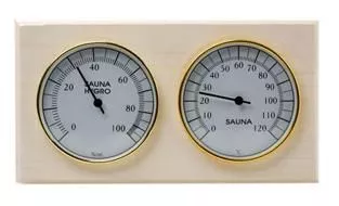 Термометр-гигрометр для сауны станция банная биметаллическая СББ